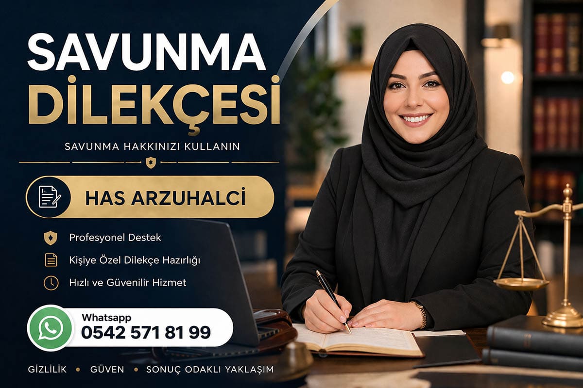 Savunma Dilekçesi