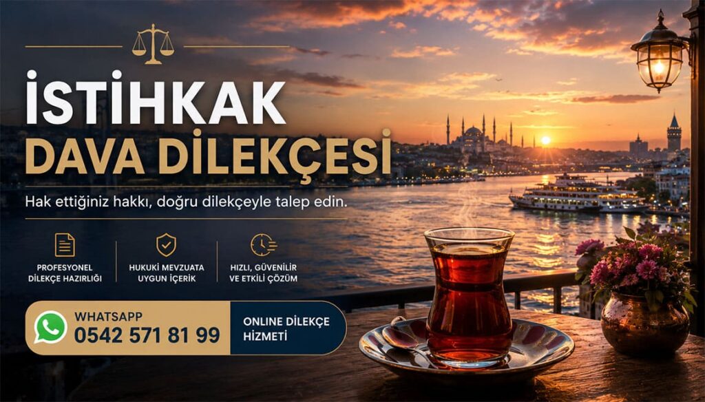 İstihkak Dava Dilekçesi
