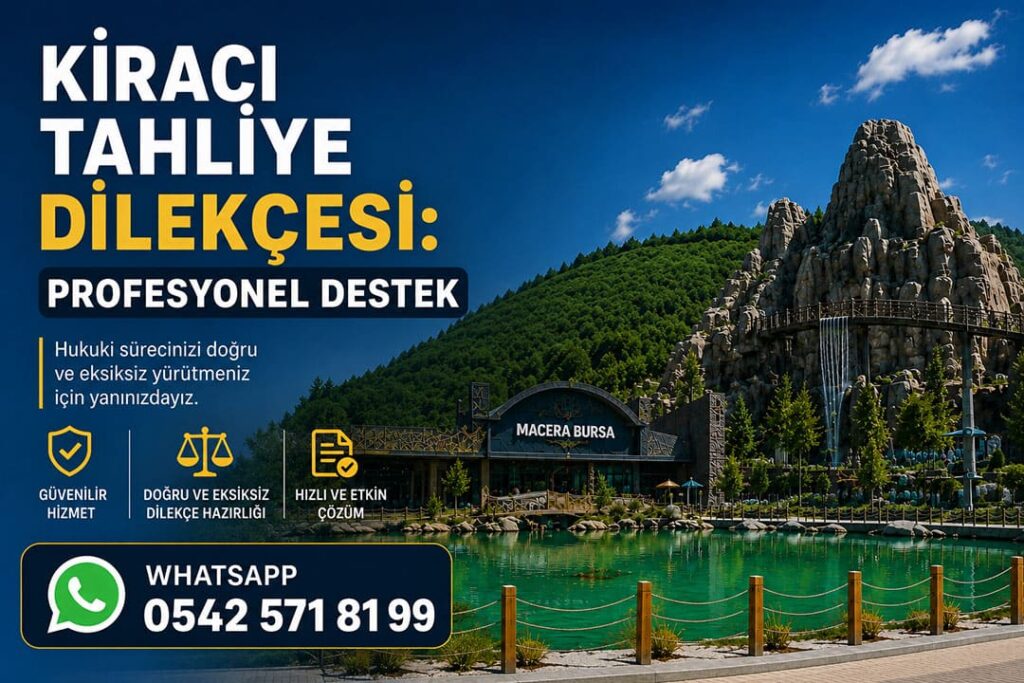 Tahliye Dilekçesi